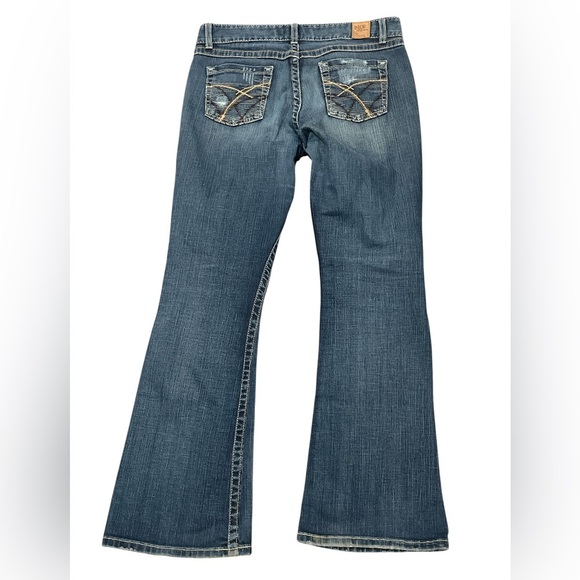 BKE BUCKLE CULTURE BIOT CUT Classic Blue Women's Jeans SIZE 33/33.5 - Picture 5 of 5